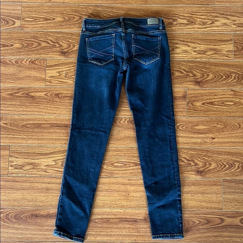 Aeropostale Blue Skinny Jeans with Stretch - Picture 4 of 5